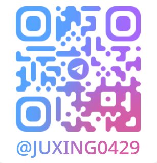 Telegram 二维码 @juxing0429